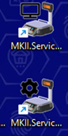 ترازو رادین مدل MKII و نرم افزار حسابداری نوین پرداز 2